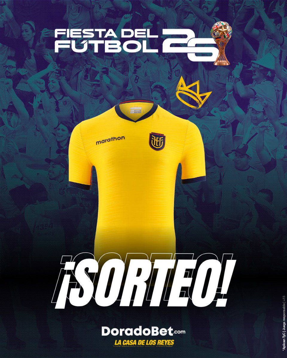 MrOFFSIDER's tweet photo. ¡TODOS CON LA SELECCIÓN! ¡SI GANA LA TRICOLOR SORTEAMOS 5 FREEBETS DE 10 DÓLARES ¡CINCO! Y DOS CAMISETAS DE LA TRICOLOR. ¿QUÉ HAY QUE HACER?

→ Seguir a @DoradoBetEcu
→ Seguir a @MrOFFSIDER
→ Dar RT a esta publicación https://t.co/Poo1wMBrOw
