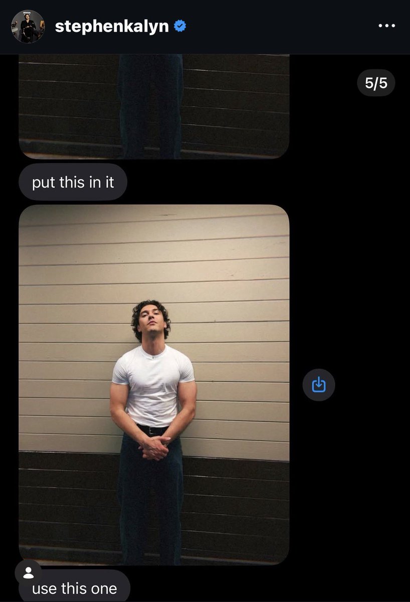 staceykxde's tweet photo. desmaiando com o belmont mandando o stephen postar uma foto dele no carrossel de fotos do feed https://t.co/5m3MExJkZT