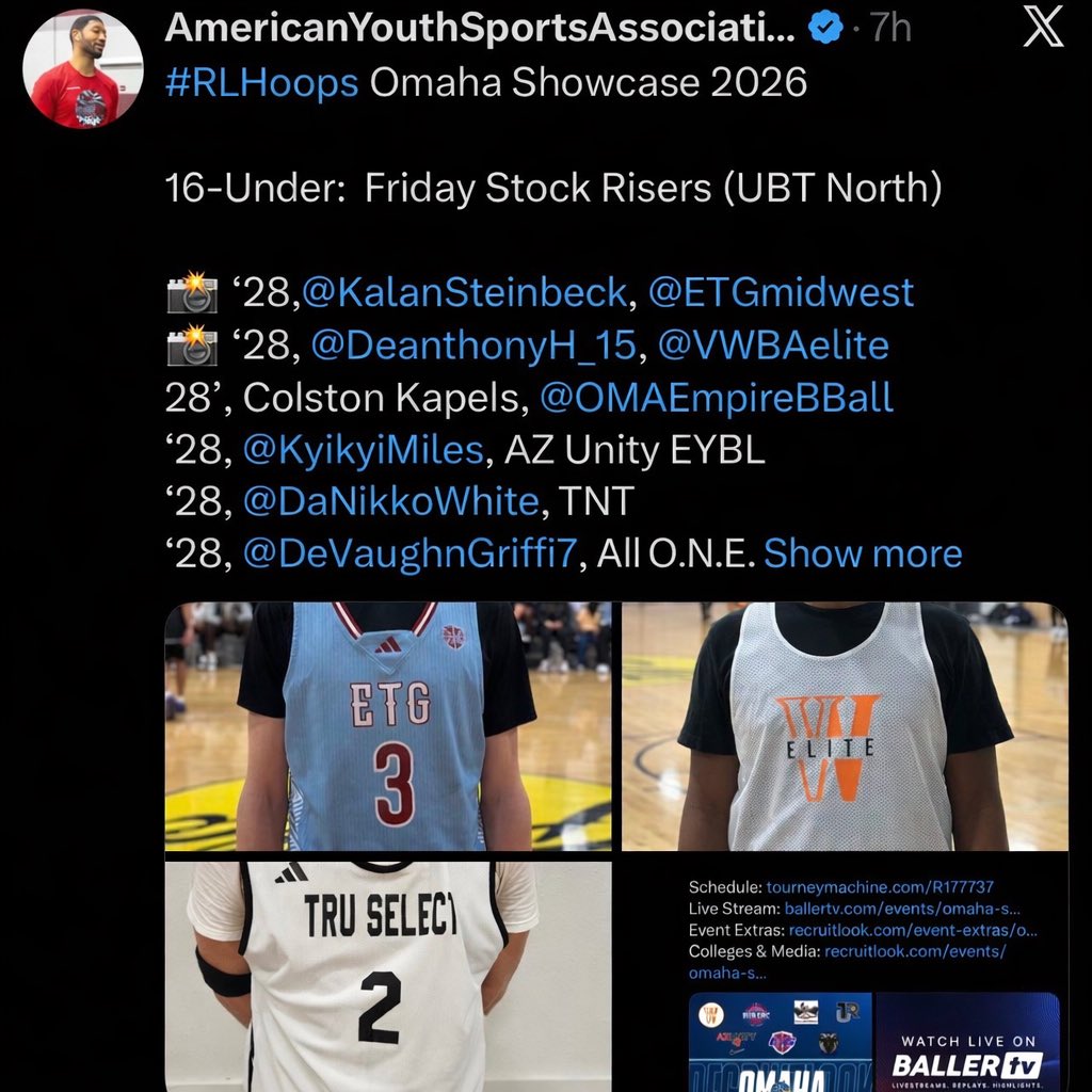 danikkowhite's tweet photo. (Press to see all) Some of the write ups I’ve gotten this AAU season @HeartlandHoop @PrepHoopsIL @Sports4Illinois @ILHoopProspects @CoachTreal2 and an article from @mosesk225 https://t.co/2DR24IdWMl