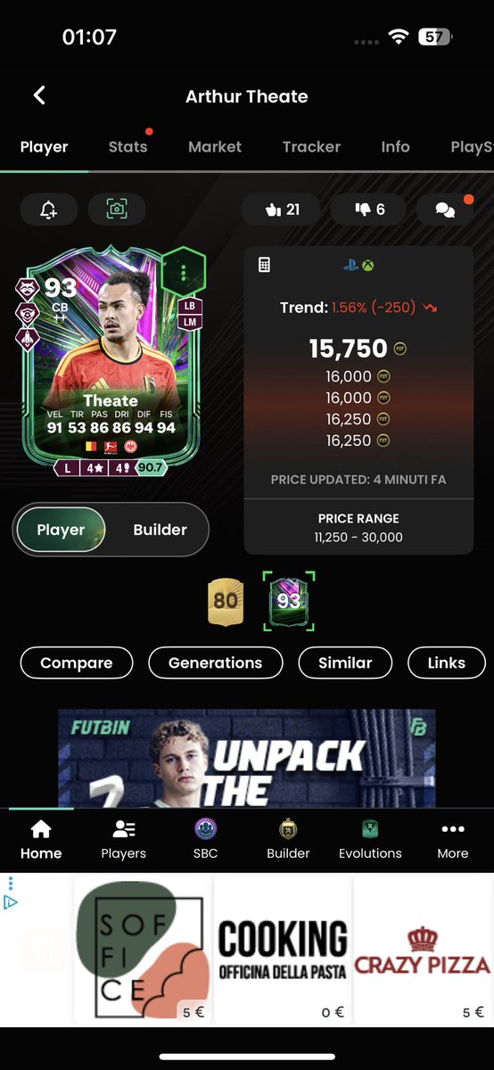 Fc27Trading's tweet photo. Buy This card and Follow For Trading! https://t.co/oolGuey8NX #ultimateteam #eafc26 #fc26 #checcob https://t.co/chBxJMFsCi
