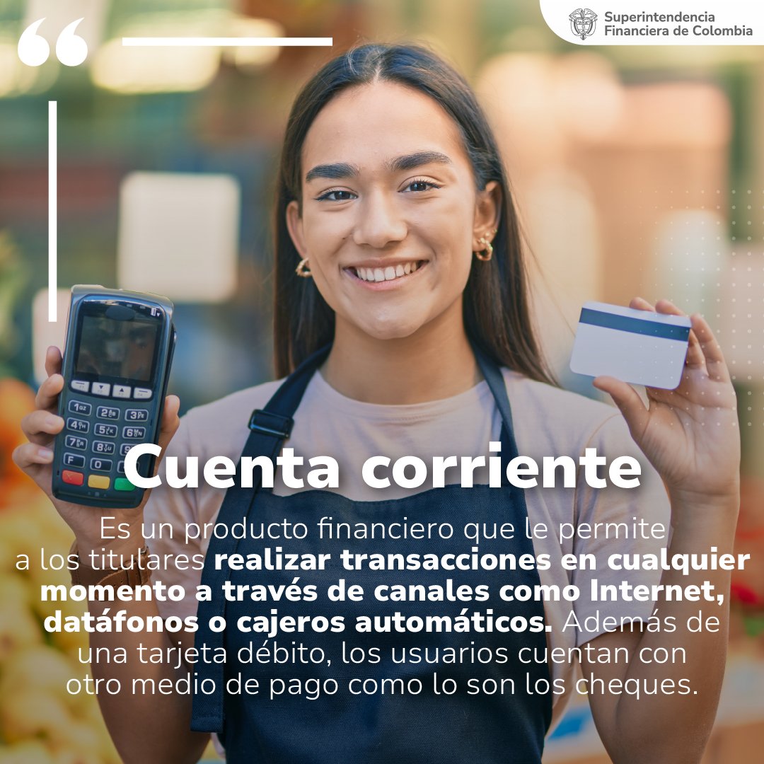 SFCsupervisor's tweet photo. AprendeConLaSFC lo que es una cuenta corriente https://t.co/v7hLyEKv6j