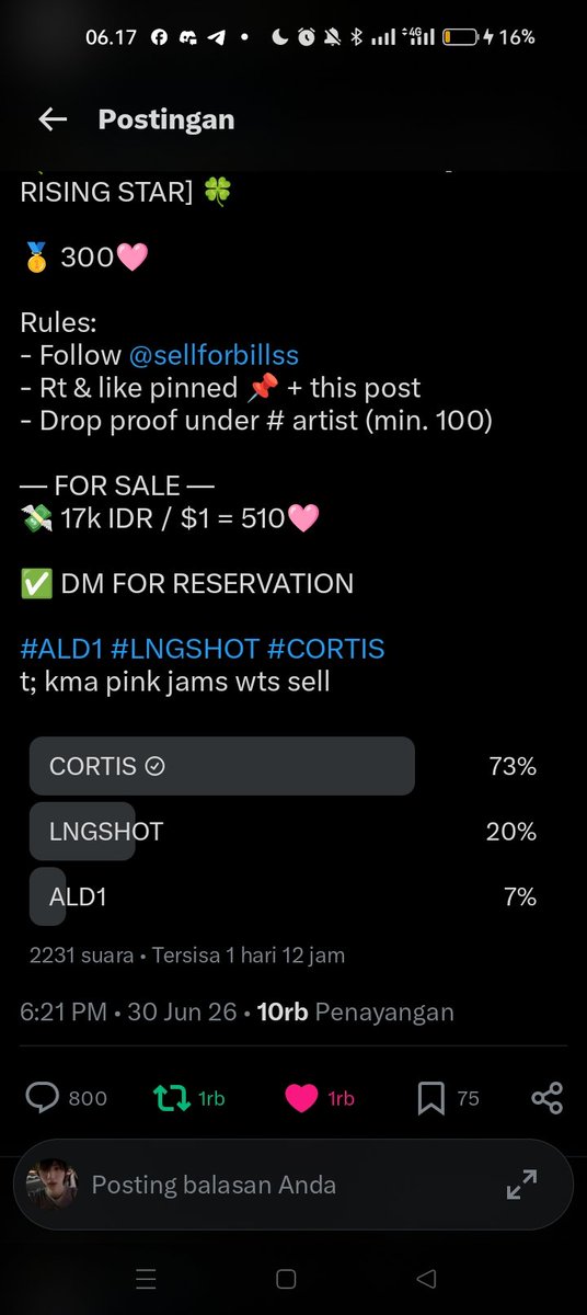 urdevine_'s tweet photo. @sellforbillss #CORTIS GLOBAL RISING STAR https://t.co/OfN6yjcfhn