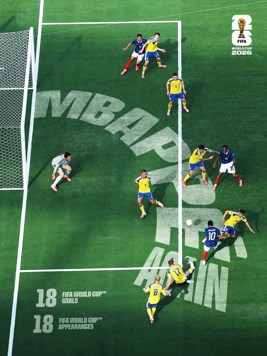 FIFAWorldCup's tweet photo. Again and again 📈

#FIFAWorldCup https://t.co/McMG3YjW8h