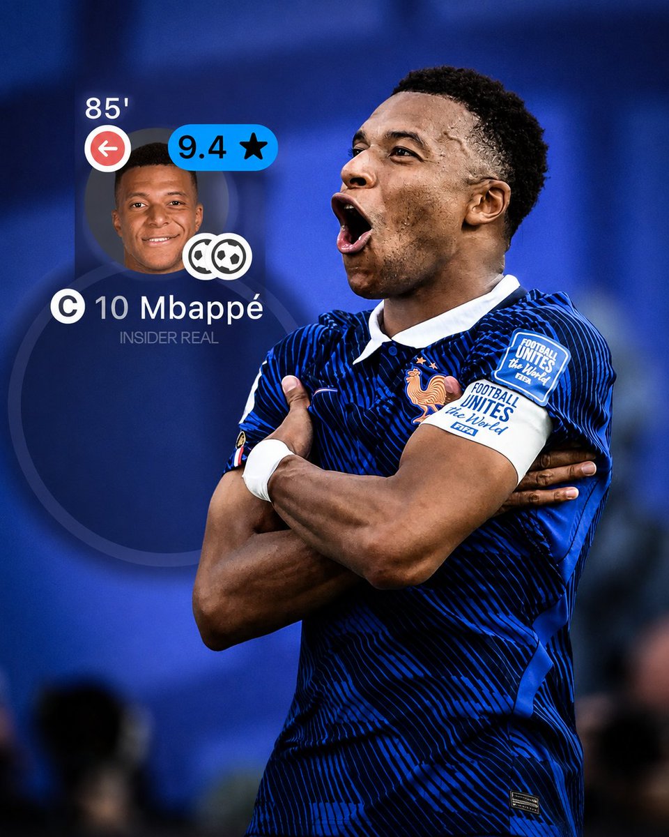 alamiral_17's tweet photo. Incredible &amp; Unstoppable @KMbappe 🤯☠️

 #FRASWE #mbappé https://t.co/ogNESsrnCP