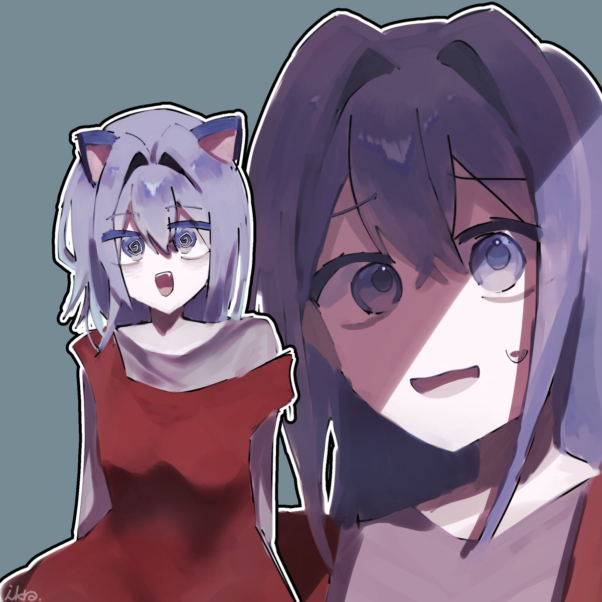 ikra3031's tweet photo. 小学生時代のイラストをリメイク！
#OCㅤㅤ#リメイク #イラストㅤㅤㅤ https://t.co/ibFo23lFiw
