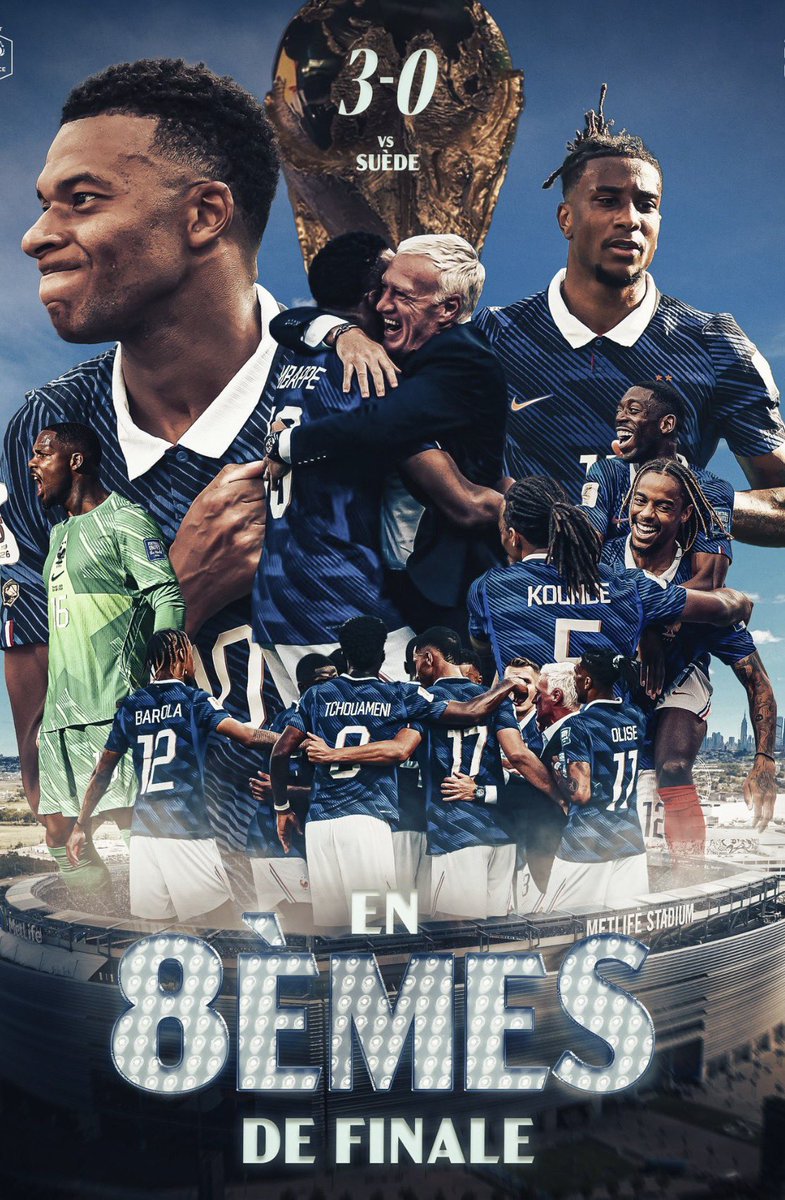 ElHamidine's tweet photo. Félicitations à cette belle équipe de France, solide, soudée et terriblement efficace. 🇫🇷✨👏 https://t.co/lfWKoOHyMH