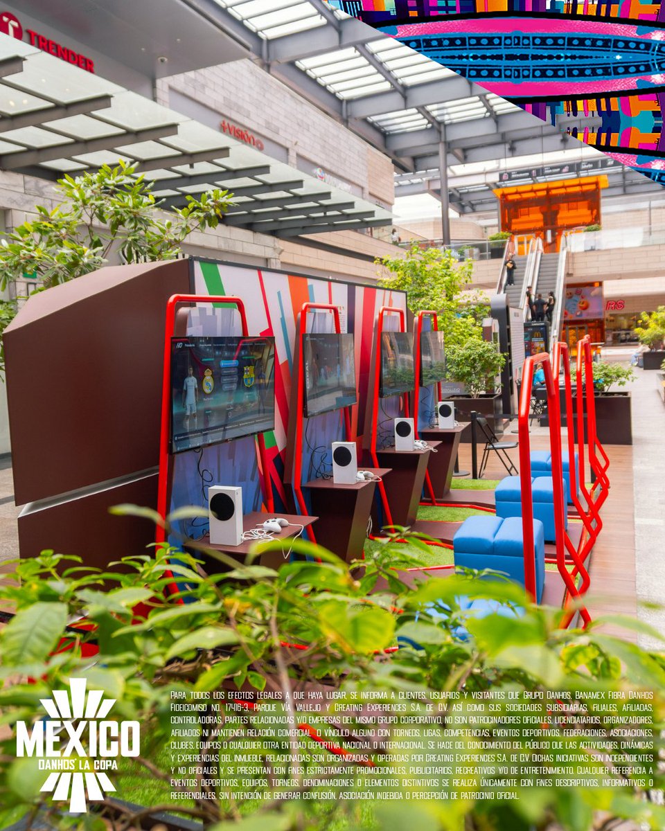 Via_Vallejo's tweet photo. Confirmamos: Parque Vía Vallejo es el lugar ideal para pasear, pero con las experiencias temáticas que tenemos activas, se vuelve una parada obligatoria. ¡Date una vuelta hoy mismo!

#mexicodanhoslacopa
#dondeir
#eventos
#Verano2026 https://t.co/a6342nxT6M