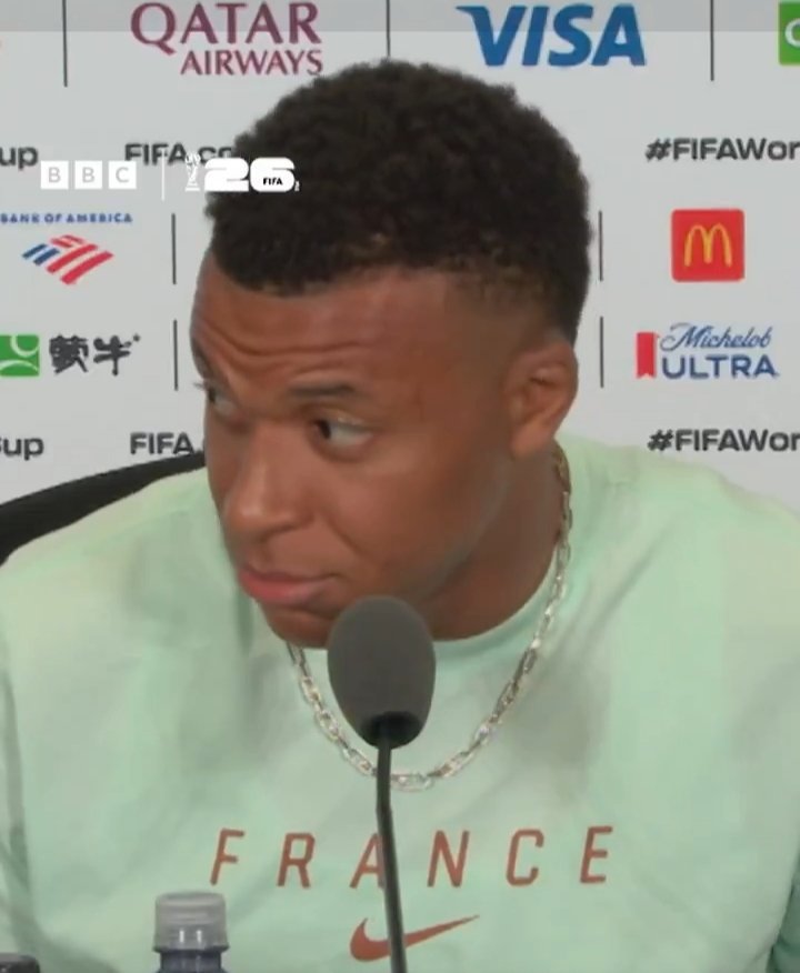 markklfc's tweet photo. Kylian Mbappé after receiving the FIFA Man of the Match award following his brace against Sweden:

🗣️ “I'm grateful for this award, but if I'm being honest, it's not what I'm here for. Individual trophies are beautiful, but they mean nothing to me if France doesn't lift the World Cup at the end of this journey.”

“People keep talking about my goals, my records and the numbers I'm producing. I appreciate it, but none of that is on my mind when I step onto the pitch. The only thing I think about is helping my country win.”

“I would trade every personal record, every individual award and every headline if it meant seeing France crowned world champions again. That's the dream I've carried since I was a little boy.”

“This badge is bigger than me. The fans don't remember who won Man of the Match years later they remember who brought the World Cup home. That's the only legacy I'm chasing.”

“My job is simple: score when France needs me, fight for my teammates and do everything possible to bring that trophy back to our country. If the World Cup comes home, then every sacrifice, every goal and every difficult moment will have been worth it.