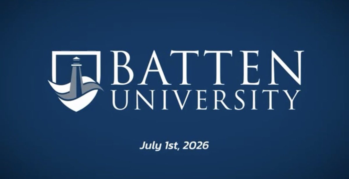 VaPrivColleges's tweet photo. A new chapter begins. A Blue Carpet Bash, and a bold new beginning! At midnight, Virginia Wesleyan becomes Batten University, marking an exciting milestone in the institution’s history. Congratulations to President Scott D. Miller, Board of Trustees, alumni, and students. https://t.co/k6DIUt8KHT