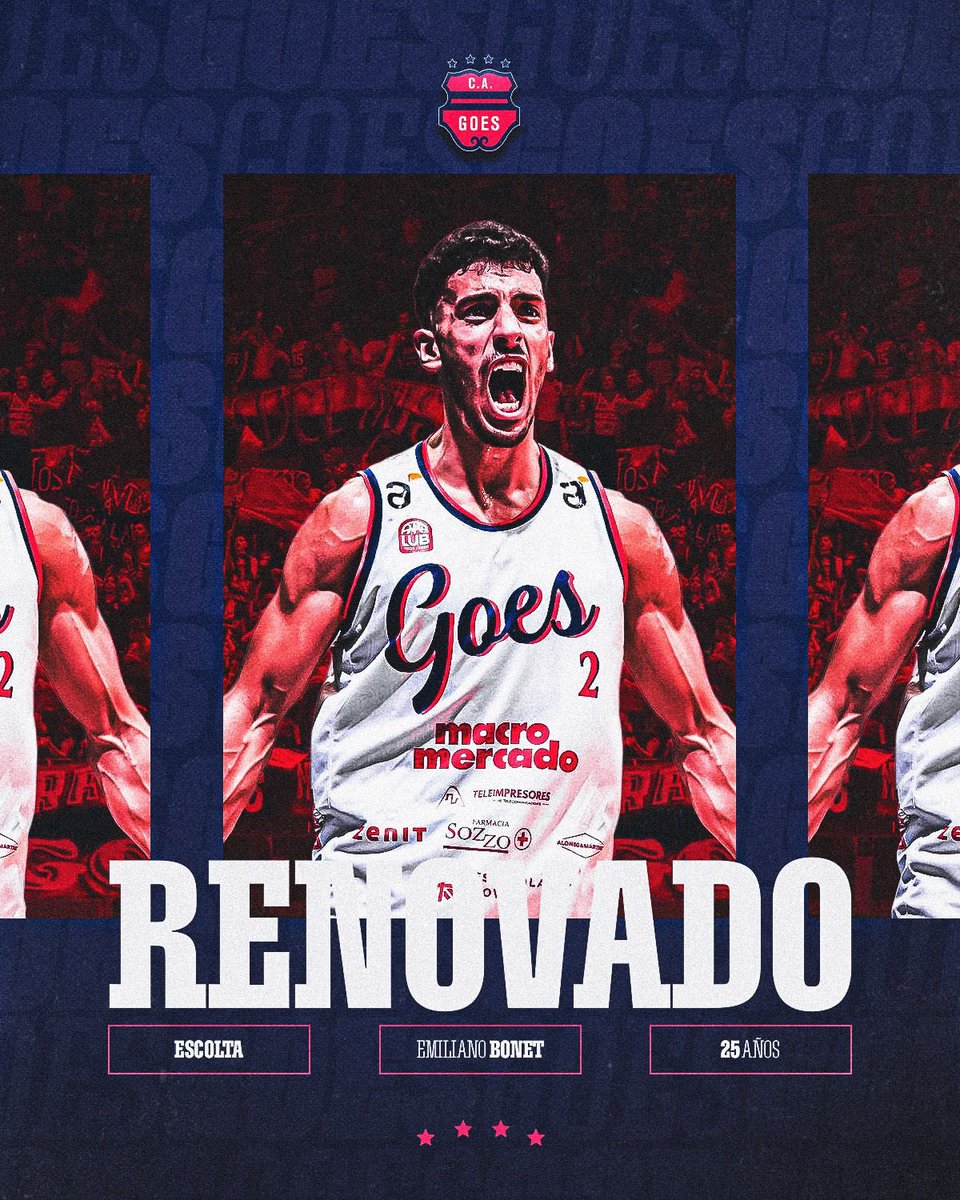 clubgoesoficial's tweet photo. Sigue con nosotros
@emibonet2 , renovó su contrato y seguirá con nosotros otra temporada.
¡Otra liga juntos, Emi 🤜🏽🤛🏽! https://t.co/MqNlArjaf1
