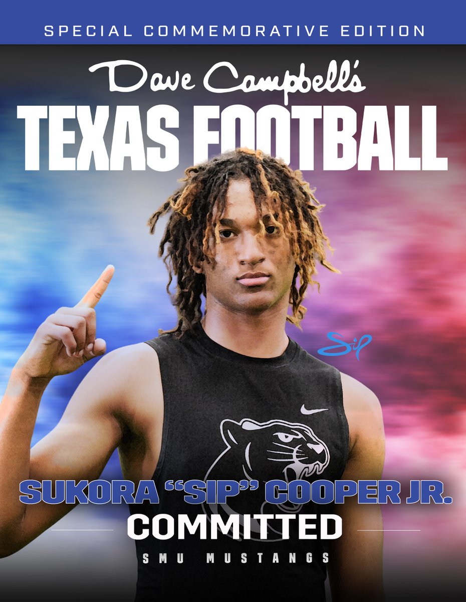 GPowersScout's tweet photo. 🚨BREAKING🚨

Elite 2029 WR Sukora "Sip" Cooper Jr. (@SukoraC) has committed to SMU over offers from Georgia, Ohio State and Texas A&amp;M. 

HUGE get for #PonyUp from one of the top prospects in #TXHSFB regardless of class year. 

INTEL: https://t.co/wKYOMdBIJe https://t.co/u583jWTCfv