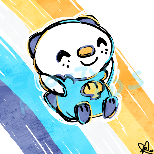FrostyAlmonds's tweet photo. (Almost) Daily Oshawott 1263. Wott just has a really nice colour scheme. c: https://t.co/Dr0j495JyY