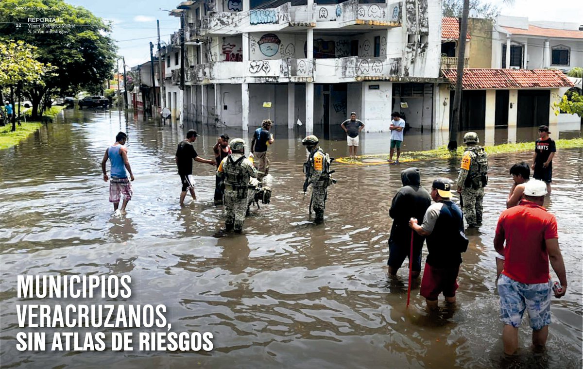 BuzosNoticias's tweet photo. 🔴#buzos | Municipios veracruzanos, sin Atlas de Riesgos

Se desconoce cuántas de las 212 autoridades municipales en funciones han comenzado a elaborar sus Atlas.

Lee más: https://t.co/AXkTaYBrF5 https://t.co/KG1ED131wL
