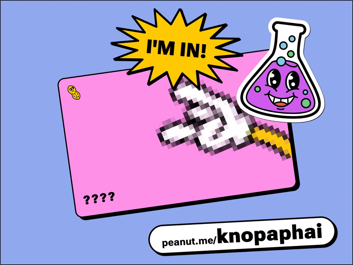 KPaphai's tweet photo. the nuttiest card in crypto, and it's mine. @joinpeanut 🥜 https://t.co/Jp5XuK43Of
