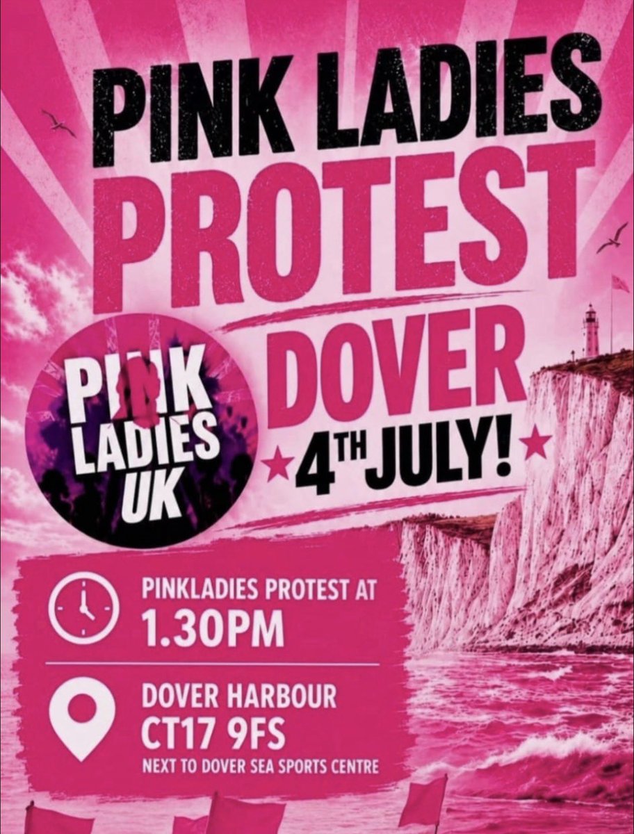 xaliceannax's tweet photo. I am a Pink Lady & I am a mum of four, including two young women, and a nan of three with a two-year-old granddaughter, I lie awake at night gripped by a deep, gnawing fear for the world they are being forced to grow up in. The thought of their future slipping into uncertainty fills me with a fierce, burning anger that I can no longer ignore.
I believe the governments has utterly lost control of our borders, and the consequences are unfolding before our eyes. I am desperate for immediate, decisive action to restore order and rebuild the shattered sense of trust and security in our communities.
Millions of people have arrived over recent years, and the strain is no longer abstract—it is visible in overcrowded housing, overstretched public services, and communities struggling to hold together under immense pressure. These are not distant concerns; they are urgent, escalating crises that demand bold, effective solutions now.
More than anything, I want my daughters and granddaughter to grow up in a country where they can walk freely without fear, where laws are respected and enforced, and where their future feels stable, protected, and full of possibility—not overshadowed by uncertainty.
I can’t stay silent any longer. The weight of this fear and frustration is too great. I want change, and I want it now. @RestoreBritain_ @W4Restore @pinkladies_uk 💖🙏🏻🇬🇧♥️🤍💙
#Dover #July4 #protest #saveourkids #protectourwomen #pinkladies #saveourcountry @Pinkladiesherts @josssticky @YorksRose_84 @orlaminihane @GeminiGirl_XO @pinkprincess83x