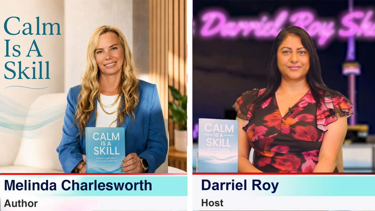 OfficialDarriel's tweet photo. Episode 239 with @calmisaskill Melinda Charlesworth is now available on ROKU, Amazon Fire TV &amp; @iheartradio &amp; @apple podcasts internationally on The Darriel Roy Show! 

@apple - https://t.co/GEYgDewAE6

https://t.co/cgQhsS2H4m

#mentalhealth #calmisaskill #personaldevelopment https://t.co/GYjDdSEq59