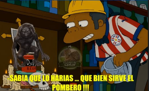 vinoypastillas's tweet photo. los paraguayos después del partido https://t.co/8WehBcCNE3