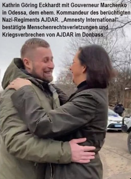 H4iroller1's tweet photo. @Bundeskanz50246 @GoeringEckardt Die denkt doch eh nur von der Wand bis zur Tapete!!! Wieso geht ihr auf die Ukrainische Küchenhilfe überhaupt noch ein??? Die Wahlen erledigen das von alleine... https://t.co/ekW1ZZWivX