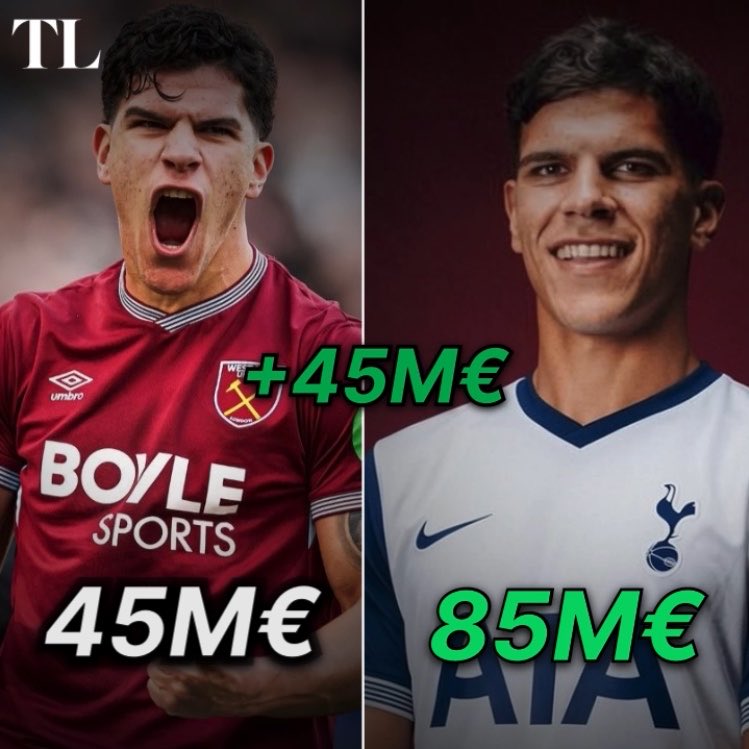TransferLedger's tweet photo. 🚨 HERE WE GO! Mateus Fernandes has joined Tottenham for a €85 million transfer fee https://t.co/og1o8HtRK4