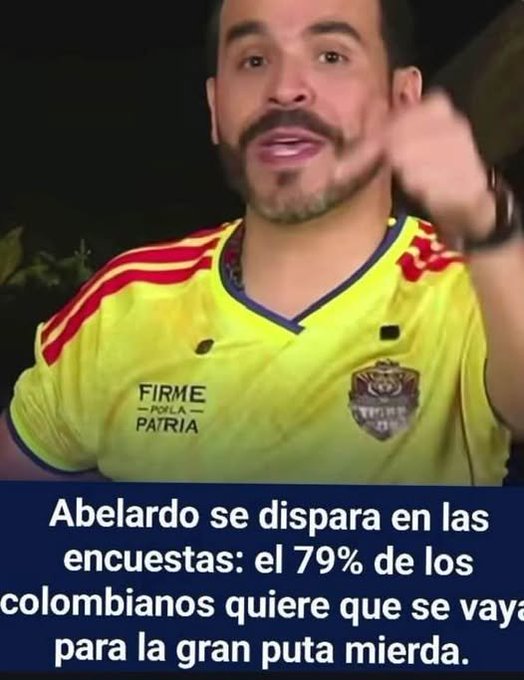 TPunisher687's tweet photo. @LindaPro2615 Me sumo yo también ojalá se vaya para la puta mierda antes de que se cague en Colombia. https://t.co/uxIq64P2Sl