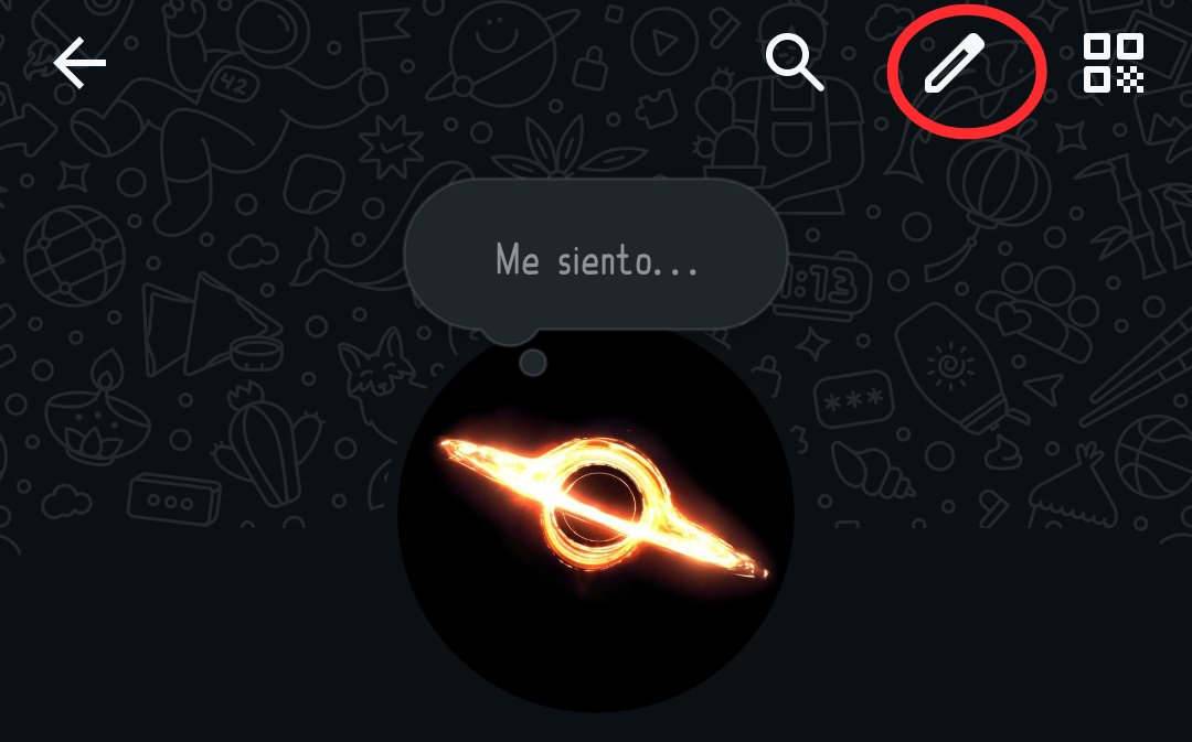 CleiberGm's tweet photo. @Springdoki @TS141_makoto @Redmerison @Wilfred0nTwt Dale en el lápiz y ya te debería salir la opción... https://t.co/GxuPT1Cprk