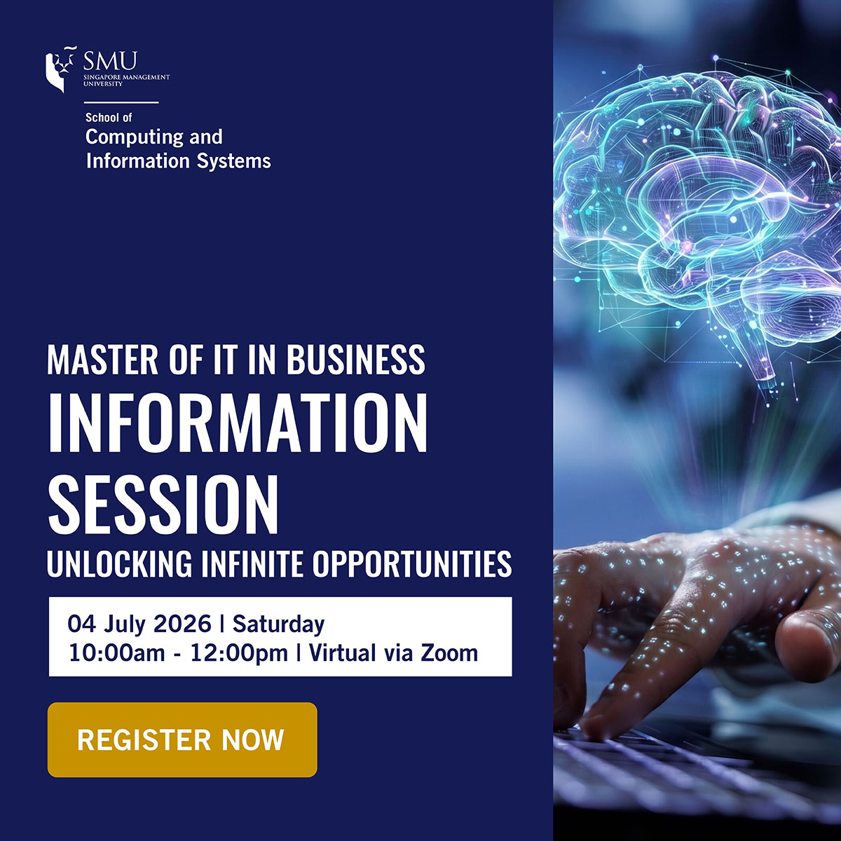 FintechPH's tweet photo. Discover how the SMU MITB can help you build skills in AI, analytics, fintech and digital transformation. Join the virtual information session on 4 July and learn more about the programme.

Register now: https://t.co/sjTs9vsgC4
#fintech #busines #finance #IT https://t.co/ffDsWnRVIg