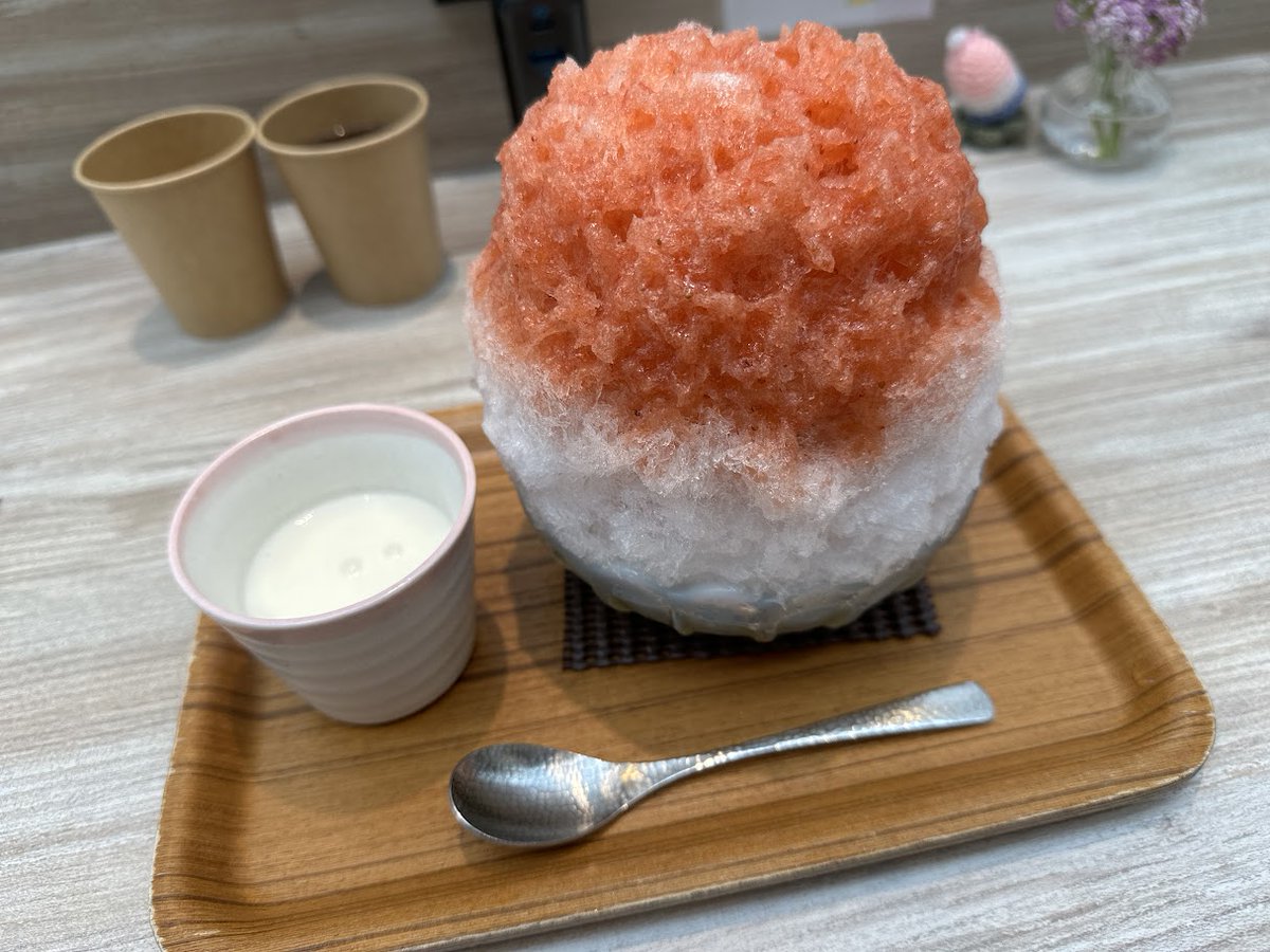 snacks_republic's tweet photo. shaved ice🍧 https://t.co/g2BOuzGPxs
