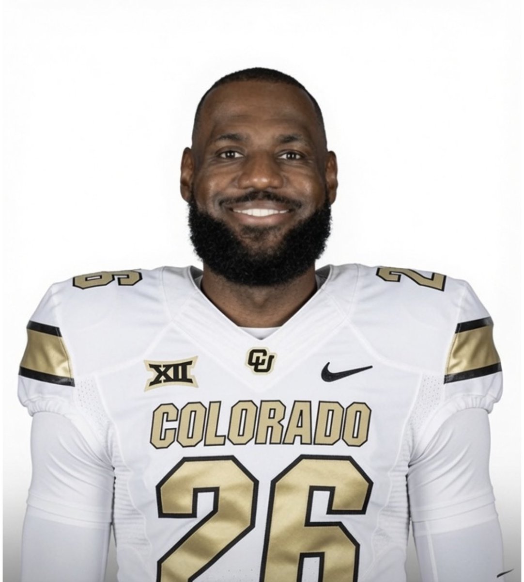 Csports3185's tweet photo. Let’s welcome @KingJames to #buffnation 🦬🦬🔥🔥🤣 @CUBuffsFootball https://t.co/jLgjiIgHLi