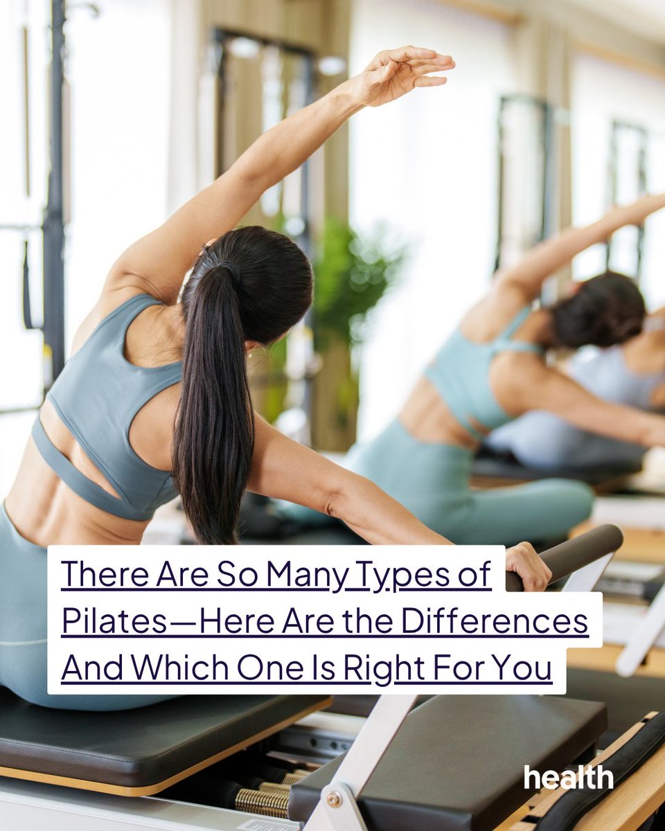 health_com_'s tweet photo. Here's a breakdown of the types of #Pilates classes and the differences between them. 

📸 Getty/Thing Nong Nont https://t.co/6tIfd7ibtW