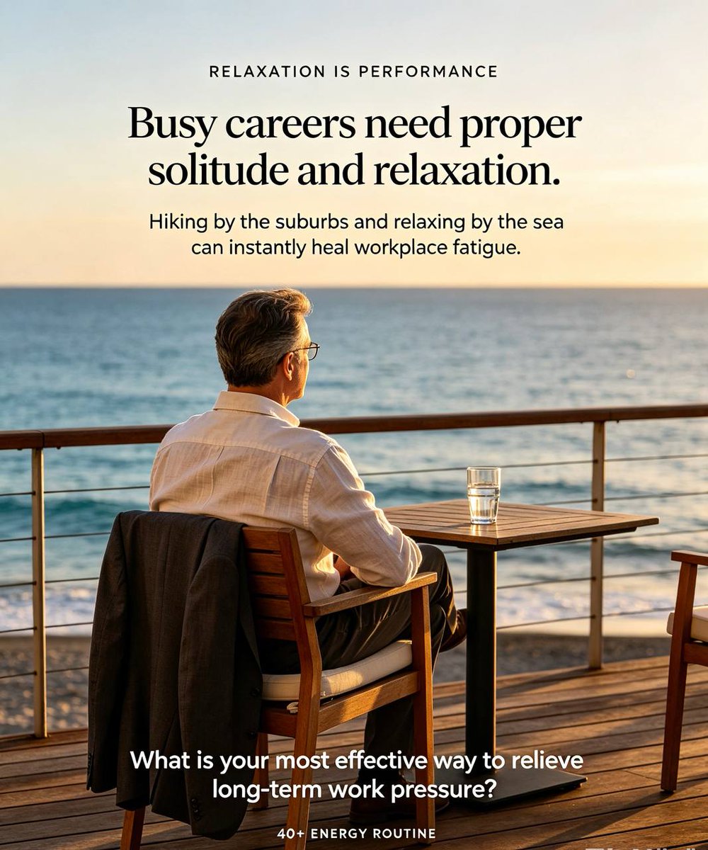 CathyLindenbaum's tweet photo. Busy careers need proper solitude and relaxation. Hiking by the suburbs and relaxing by the sea can instantly heal workplace fatigue. What is your most effective way to relieve long-term work pressure? https://t.co/Yl0Wr59GI4