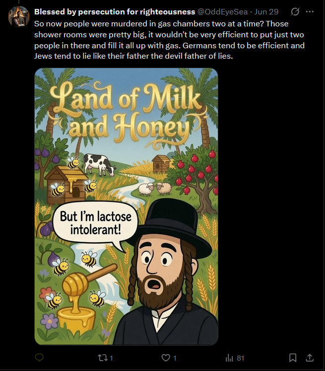 Blessed by persecution for righteousness tweet media