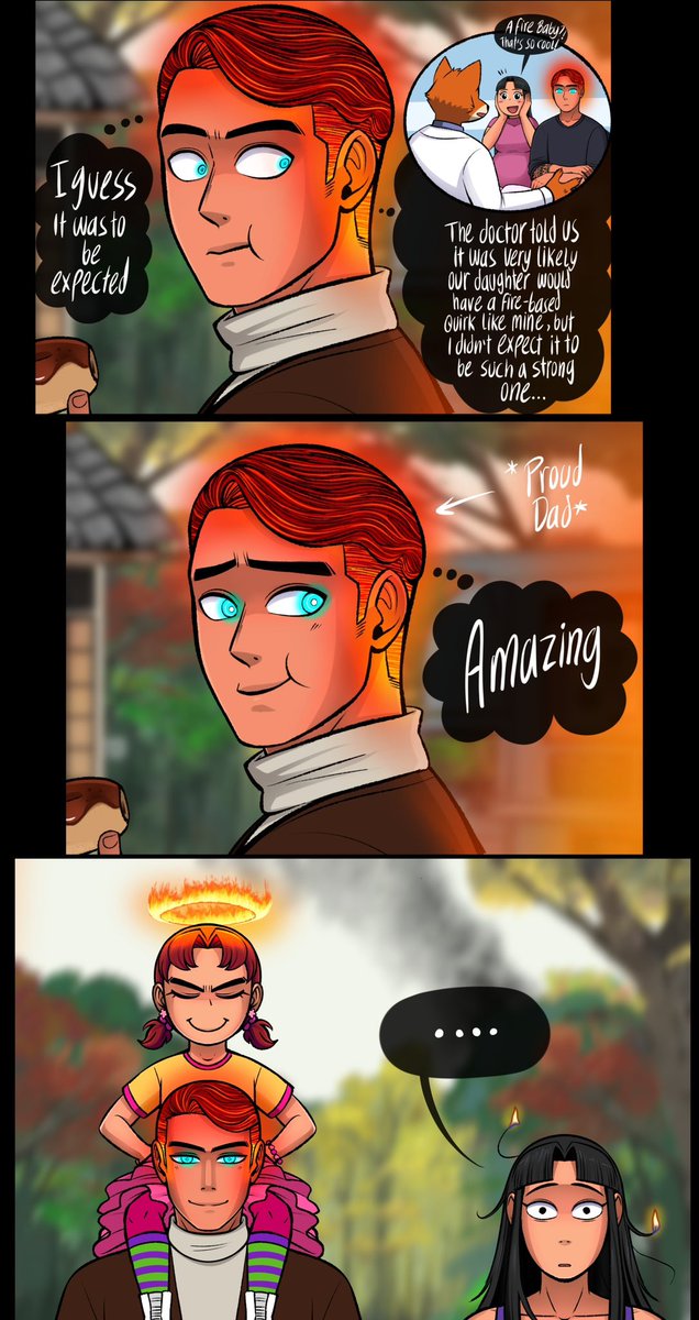 Ackerbangbang's tweet photo. Proud dad❤️ #OC #MHAOC https://t.co/ZmSrRToICX