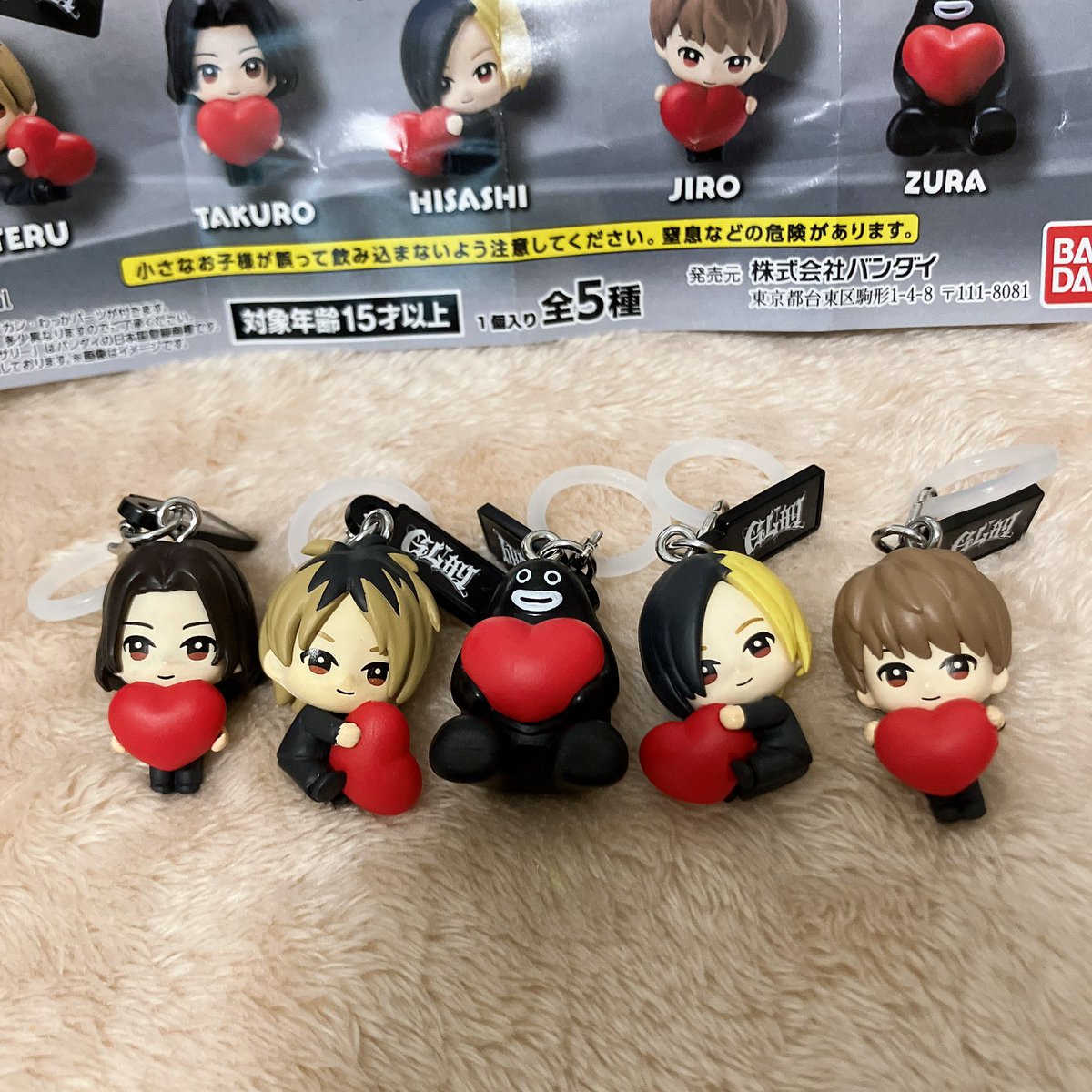 as_one0110's tweet photo. 届いてなかなか箱すら開けずにいたけどようやくあけました！かわゆ……。
てるちゃんとひさしちゃんとずらちゃんは被ってるので実際に使います。この子らは観賞用。なんかいいディスプレイケースないかな https://t.co/1INGcuDp1C