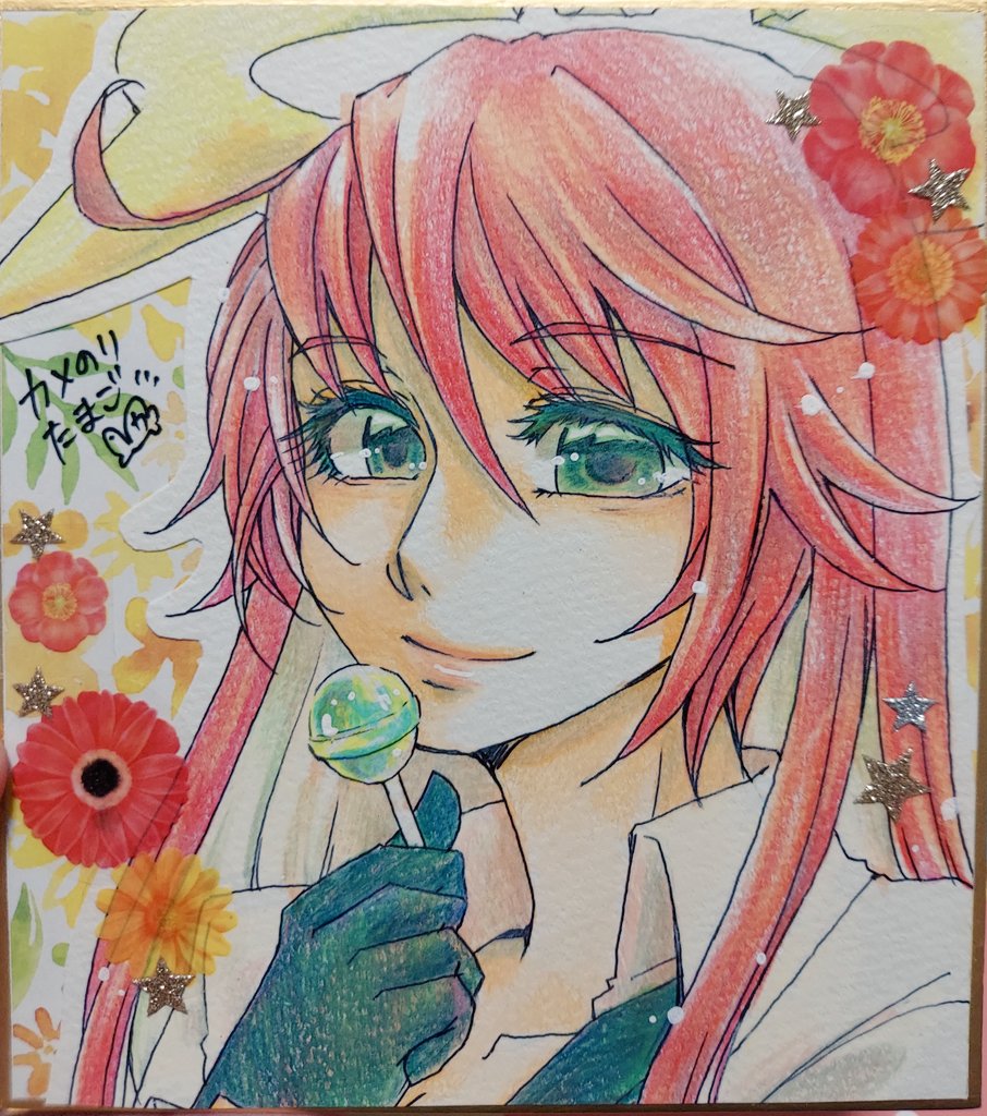 kamego_13's tweet photo. #今月描いた絵を晒そう
6月の色紙達 https://t.co/iif4F22XDk