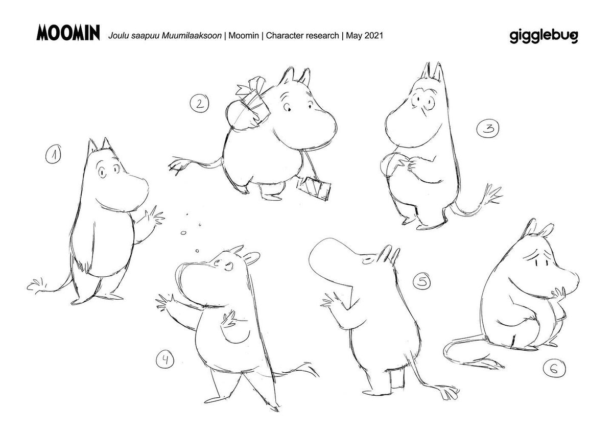 MoominsESP's tweet photo. Arte conceptual de la película corta finesa "La Navidad está llegando a Moominvalley" 🌿
#Moomin https://t.co/eYAAGjB9Ol