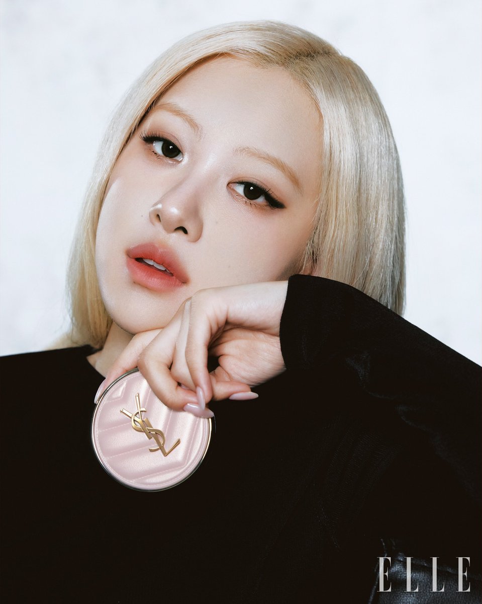eleven_digits's tweet photo. ROSÉ x YSL Beauté for ELLE Korea! ✨ https://t.co/e0mnwR8Pqr
