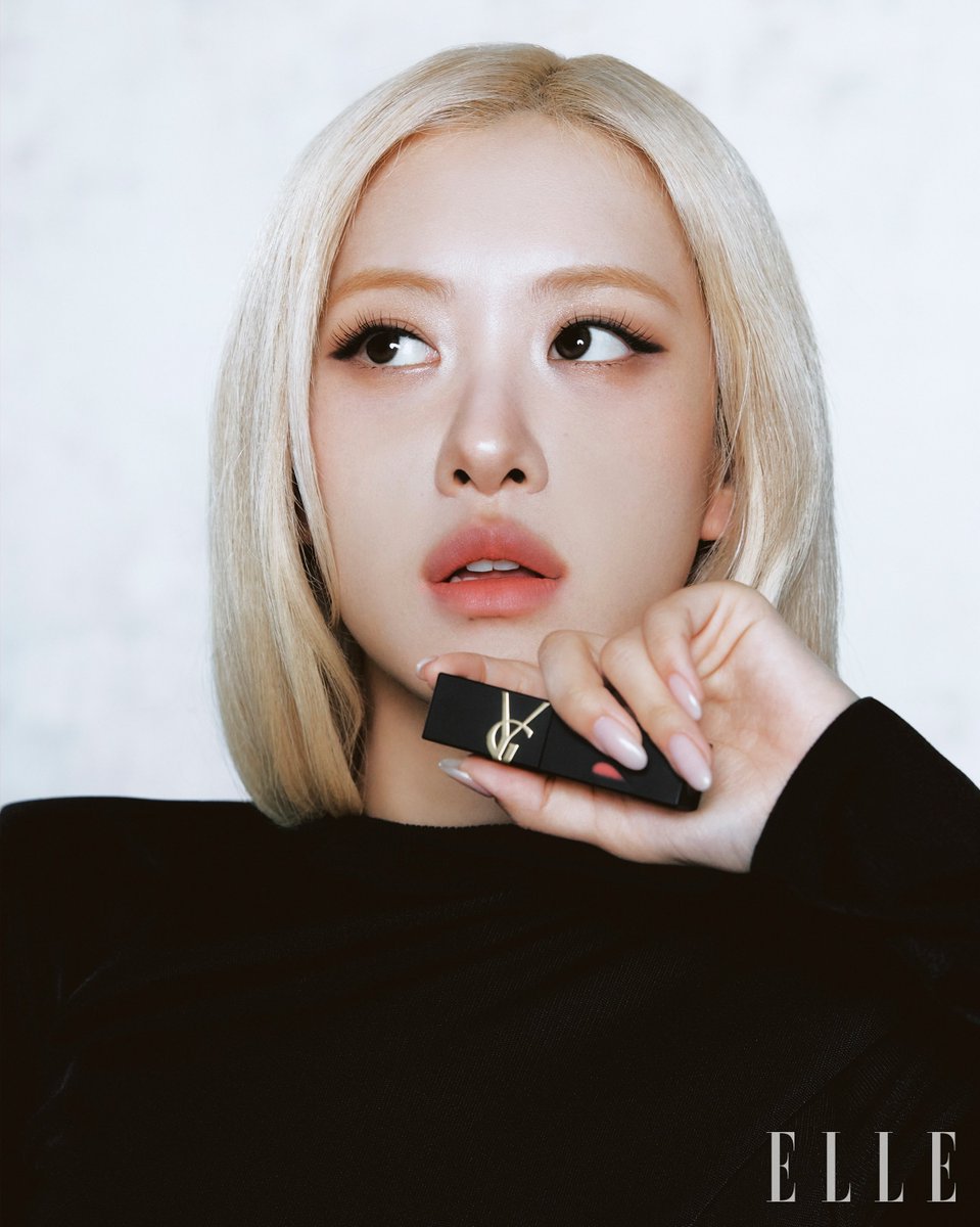 eleven_digits's tweet photo. ROSÉ x YSL Beauté for ELLE Korea! ✨ https://t.co/e0mnwR8Pqr