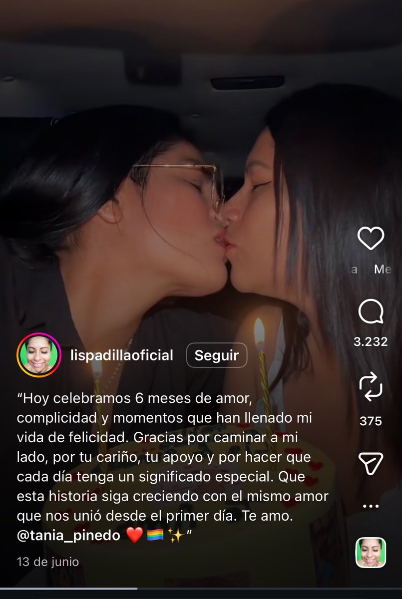 eliiadds's tweet photo. la señora que se hizo viral por bailar “son amores” ES LESBIANA Y CUMPLIÓ 6 MESES CON SU NOVIA 😭😭🥹 https://t.co/J5r1rJJSKj