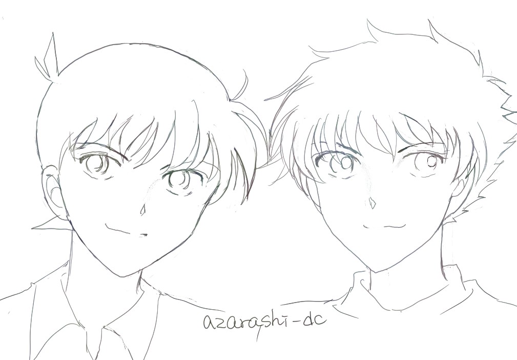 azarashi_DC's tweet photo. #ひらいて赤ブー
#恋のカイシンゲキ
名○偵コ○ン＆ま●っく●斗
黒🪽快🕊️×工🛹新⚽️(広義)
快新プチ『恋のカイシンゲキ』の継続開催を宜しくお願いいたします🍀♠
※RP数集計のため拡散をお願いいたします🙏🃏
【星願の無配しんちサイドの話】 https://t.co/FlxMlxaKxl