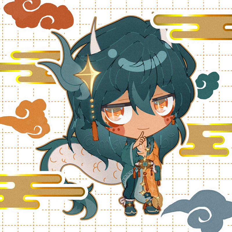 mazusabi's tweet photo. SìFāng (aanorixri's OC) 🐉

I think this is my best work yet ☘️(˶‘ ᵕ ‘˶ )☘️ Really happy with the details on this small scale!

Chibi commissions in this style are open for $10! TAT 1-3 days.

Feel free to reach out via VGen (link in bio) or DM!

#chibiart #commissionopen https://t.co/vkVkodzwjO