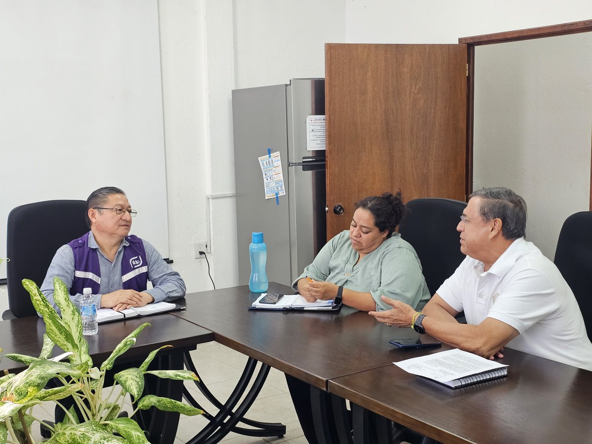 ifdpcampeche's tweet photo. 🤝⚖️ El IFDP Campeche y la Subsecretaría del Sistema Penitenciario fortalecen coordinación para brindar atención más cercana a personas privadas de la libertad y realizar brigadas jurídicas en centros penitenciarios.
#Campeche #AccesoALaJusticia #DerechosHumanos https://t.co/7Et1mZakvB