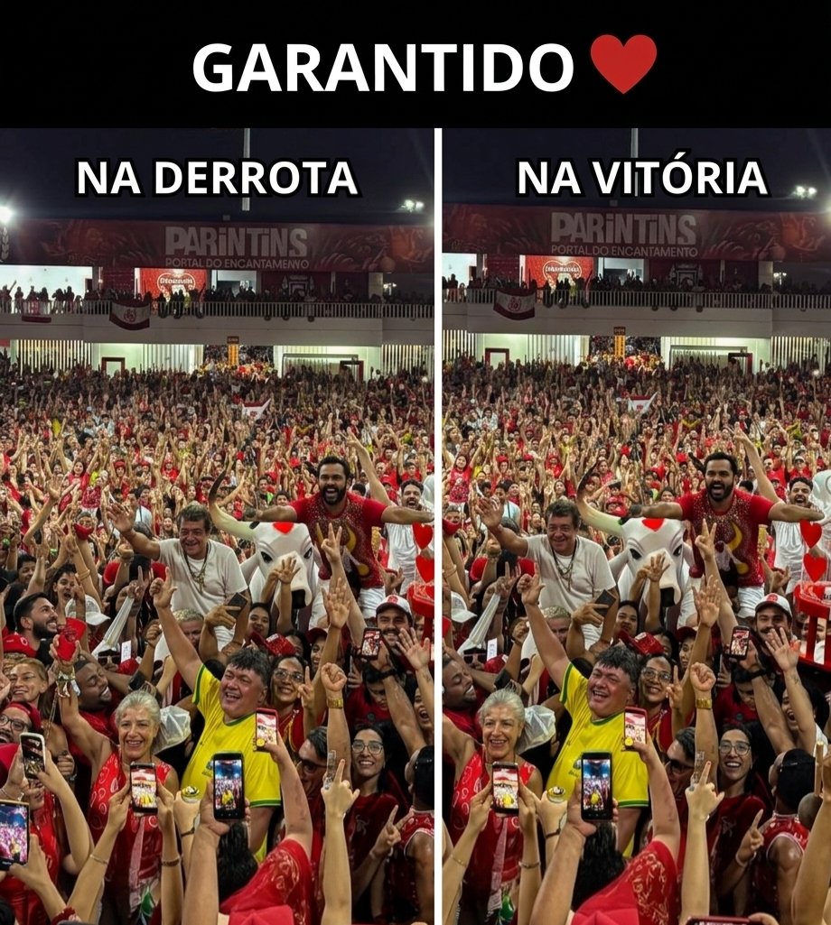 DiegoRudson's tweet photo. No Garantido é assim!!!
Vamos em frente MAIOR CAMPEÃO DO FESTIVAL!!! https://t.co/zqRpb2xwOY
