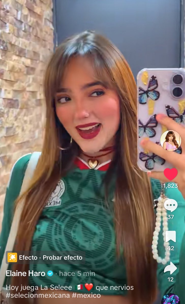 dondeestaeli1's tweet photo. Elaine ya está lista para el partido de México, ¿y ustedes? 👀⚽️

🔗: https://t.co/jbKjoXEiX2

#ElaineHaro https://t.co/FlKrOWIAyw