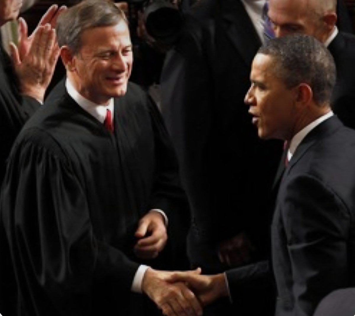 Chicago1Ray's tweet photo. Just a quick reminder that we wouldn't have Obamacare, if John Roberts hadn't joined the liberals to reject the commerce clause 

Then changed the individual mandate to a tax, or else it was unconstitutional

John Roberts is a traitor https://t.co/bVhEPFF9Eo