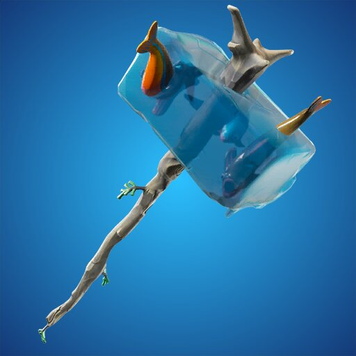 mewobyte's tweet photo. Here's my first submission for #DesignASprite
.
Based on the Abominable Axe from season 7!!! It's an ice cube sprite with fish stuck inside/through it, and a nice throwback to the older Fortnite days ^_^ https://t.co/sQMx62N5gw
