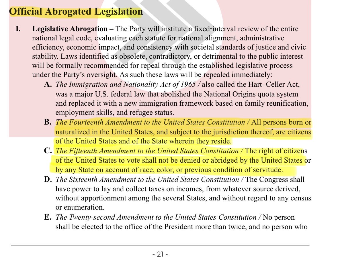NSAWP_'s tweet photo. The Supreme Court’s decision to uphold birthright citizenship is a major blow to what it truly means to be American.

The NSAWP believes in repealing both the 14th and 15 amendments, as well as abolishing the Hart-Celler Act (The Immigration and Nationality Act).

True Americans are those who are naturalized: Only those of White European blood and/or unbroken American heritage going back to at least 1965 can legitimately be considered a part of the national community and claim the rights and privileges of such an identity.
Only those of American European blood and their descendants may be considered as Natural American Citizens. No person alien to this heritage may claim natural citizenship.

Remember that! >>>