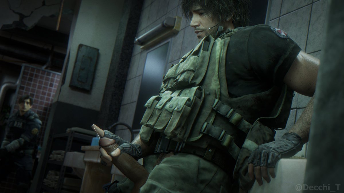 Decchi_T's tweet photo. Seems like there's more than just zombies lurking around the halls of the RPD...

Carlos by Jucypook
RE2 Leon by @voluox 

#ResidentEvilㅤ https://t.co/IrnPkNlUK3