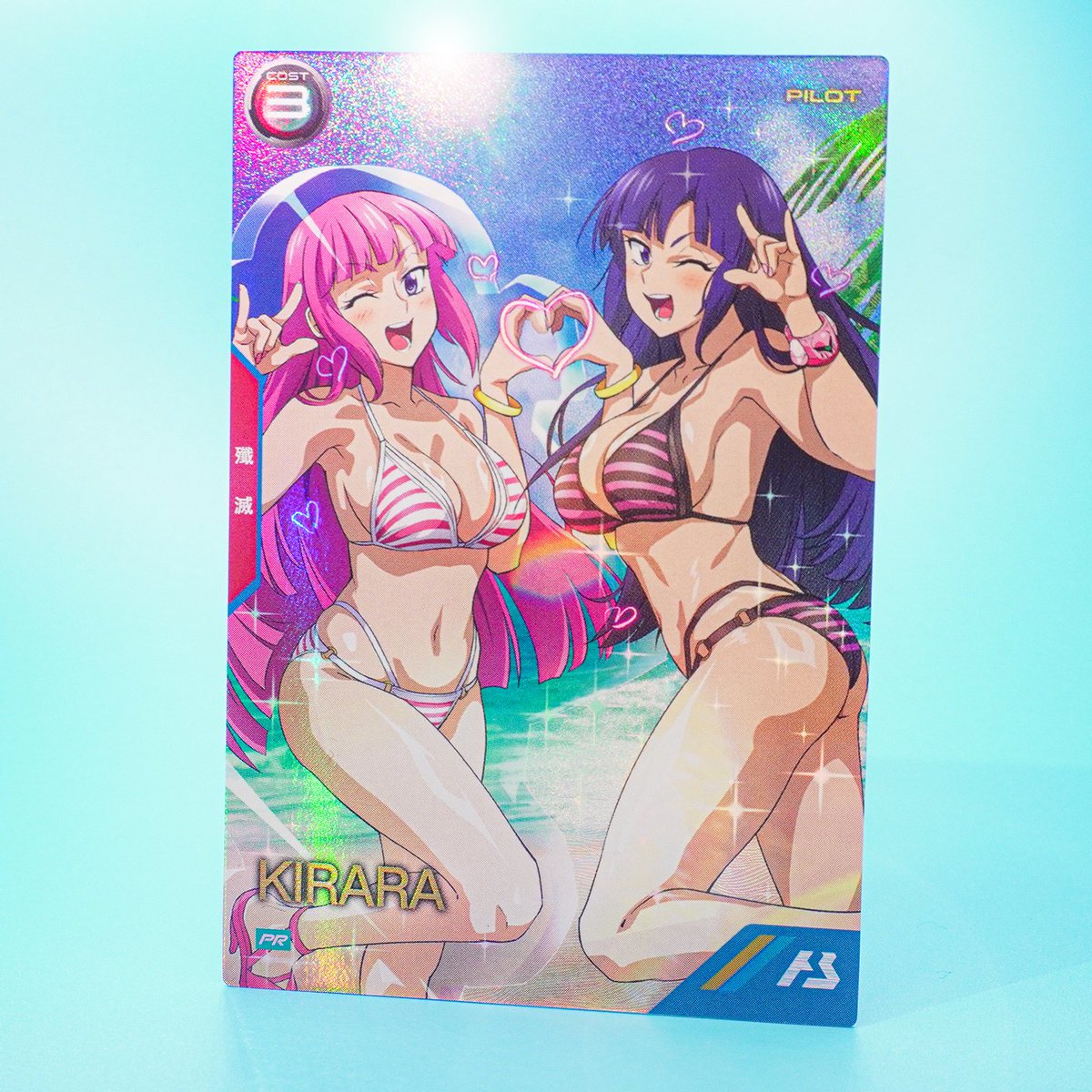 gundam_ab's tweet photo. 🏖️『Catch The Wave』ゲットチャンス🏖️
【新カード紹介】
『ガンダムビルドファイターズ』よりプロモーションカード「キララ」をご紹介！

🏄‍♀️開催期間
7/3(金)07:00 ～ 8/19(水)23:59
#アーセナルベース https://t.co/KT7JnEe7dm