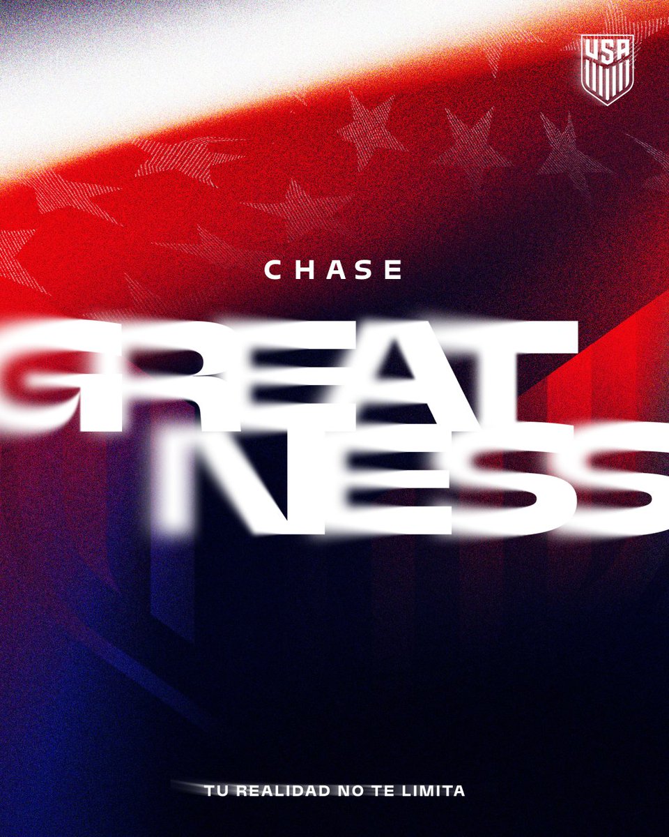 USMNT's tweet photo. Chase Dreams. Chase Greatness. Chase Legacy. Never Chase Reality. https://t.co/5eRfCOnXiL