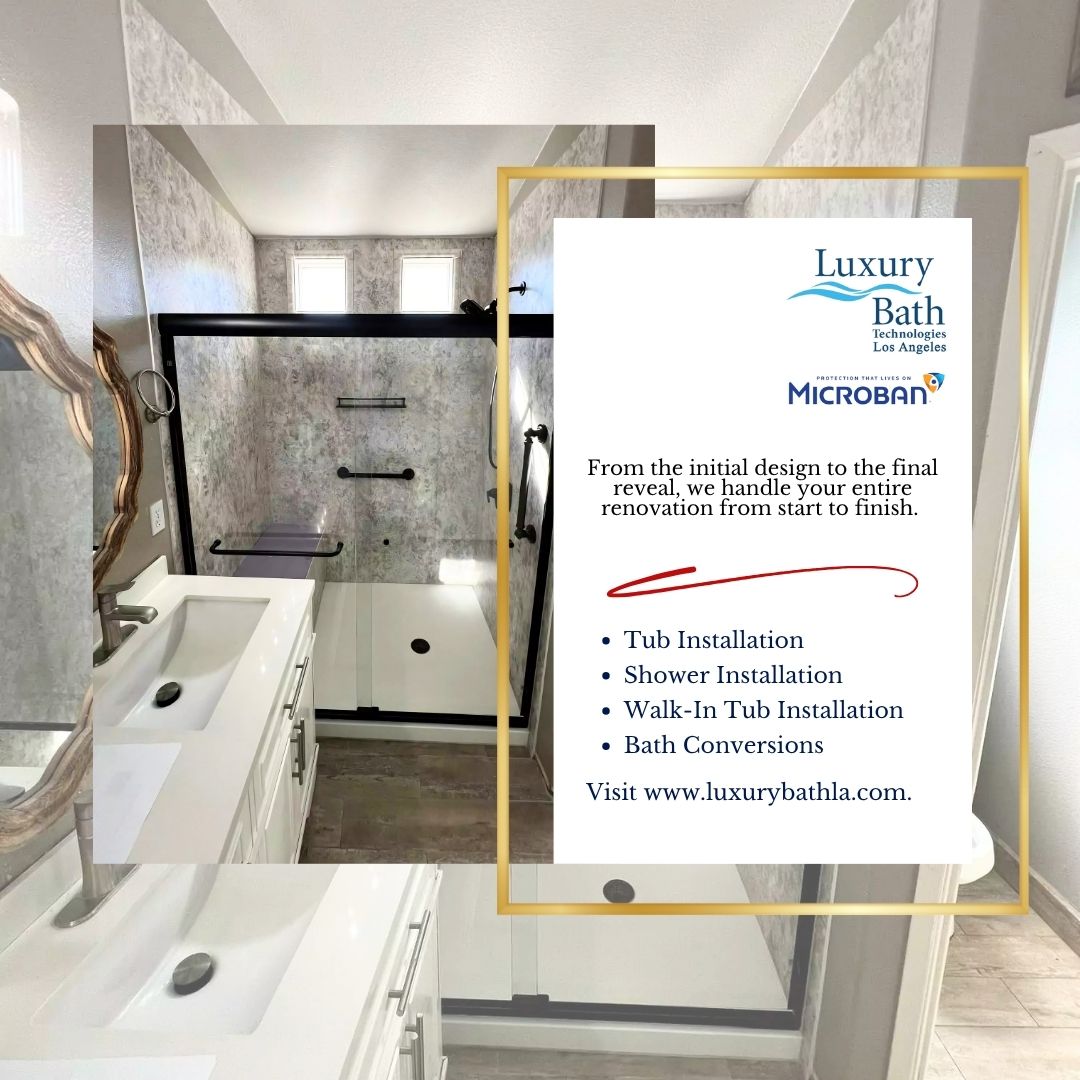 luxbathwindow's tweet photo. Luxury Bath Technologies takes the stress out of bathroom remodeling by managing your project from the initial design to the final reveal. 

Call (888) 314-0111 or visit https://t.co/AEuDxs3M1C https://t.co/QgwMlpYQ5V